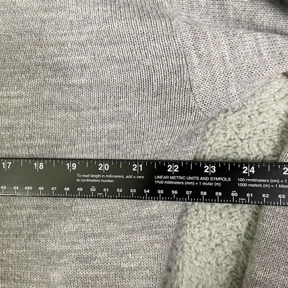 VTG Jeff Links Sweater Men L Gray Pullover Casual  V-neck - Picture 6 of 8